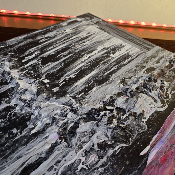 HANDCRAFTED Abstract Texure Painting HANDMADE Wall Art Decor HANDPAINTED Artwork - Picture 7 of 17